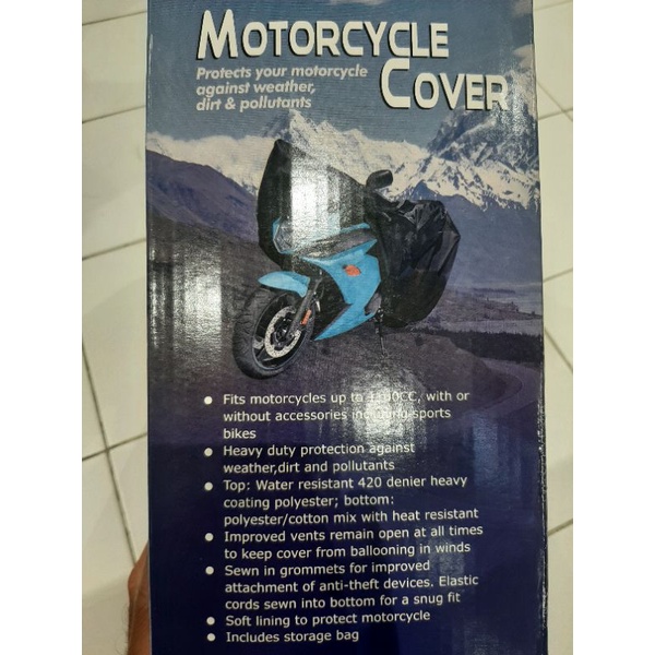 cover sarung motor sport moge ninja premium xcar