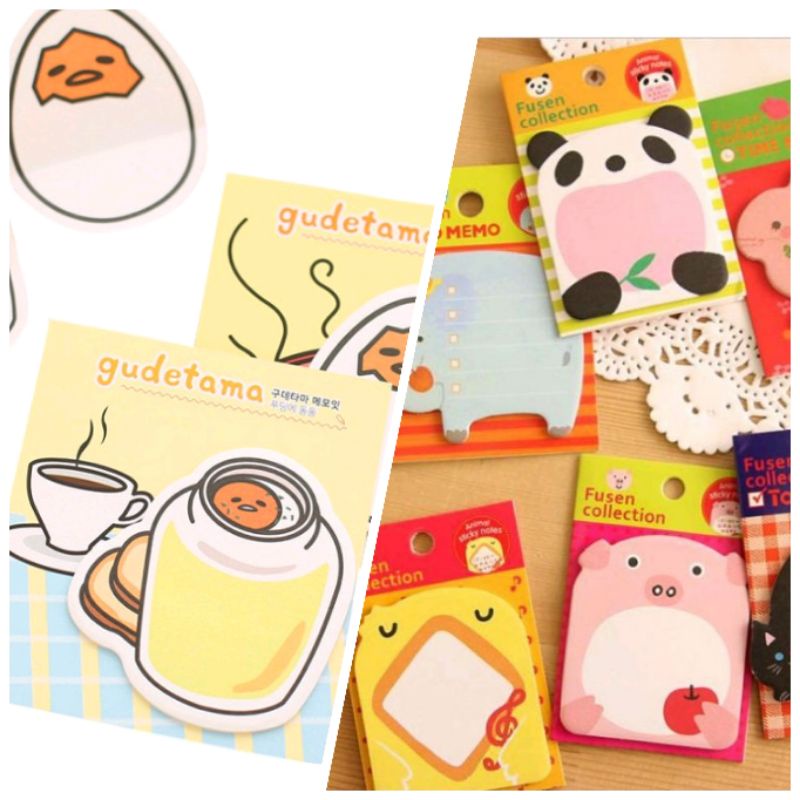 

STICKY NOTE / POST IT / MEMO TEMPEL / NOTE KARAKTER LUCU