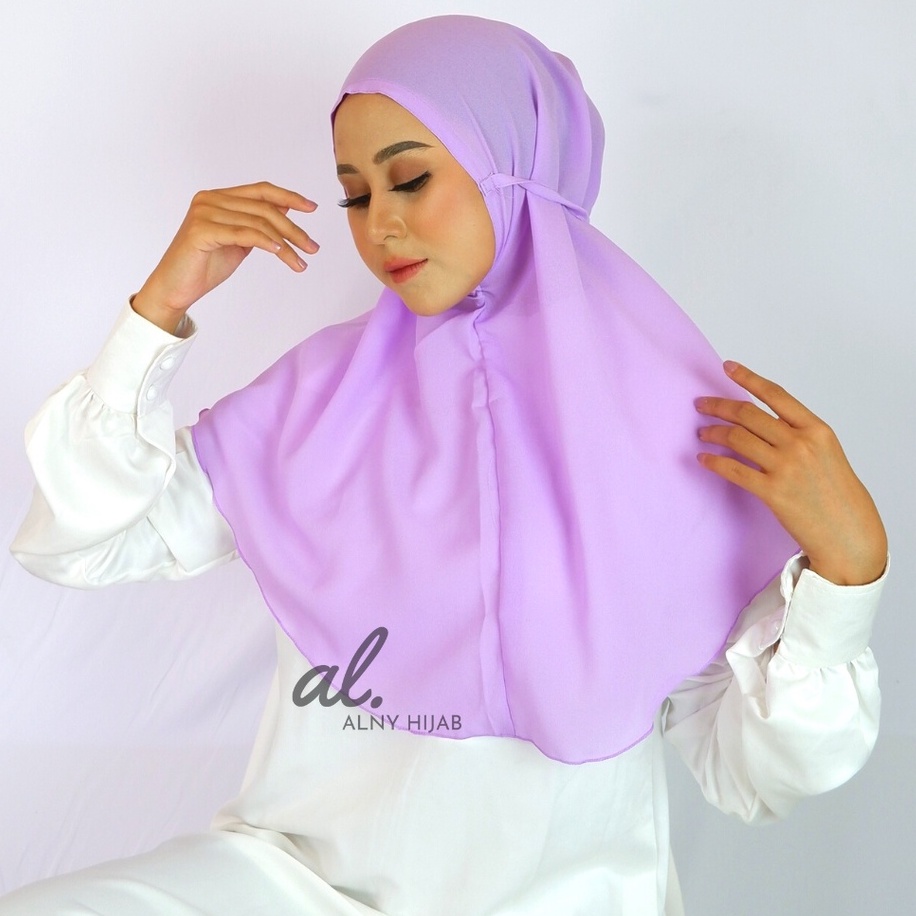 Jilbab Instan Bergo maryam premium diamond / Hijab Instan bergo maryam tali nonpet