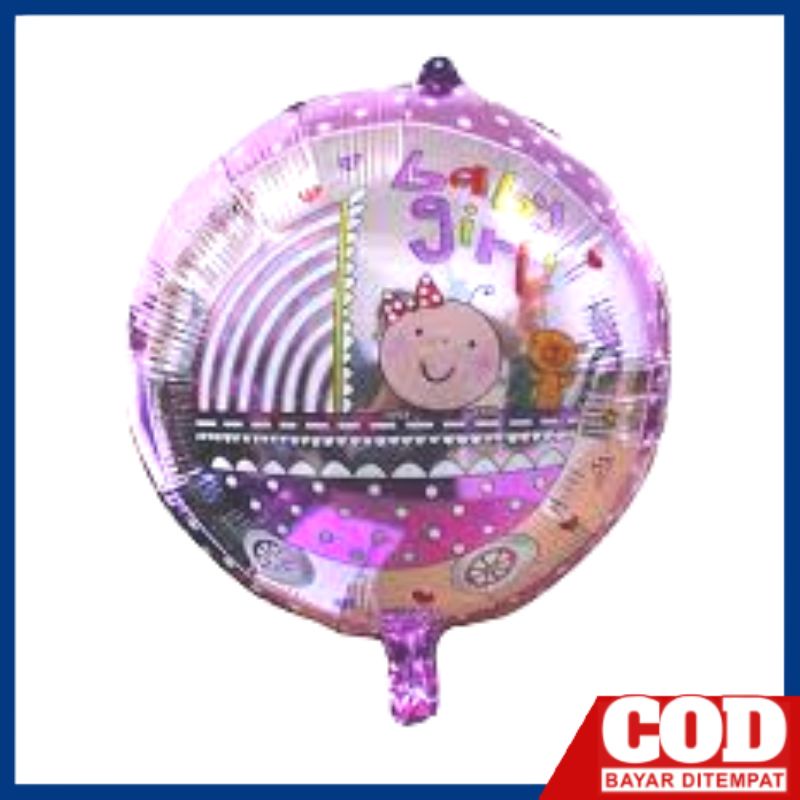 Balon Foil Karakter BABY - Balon Ulang Tahun