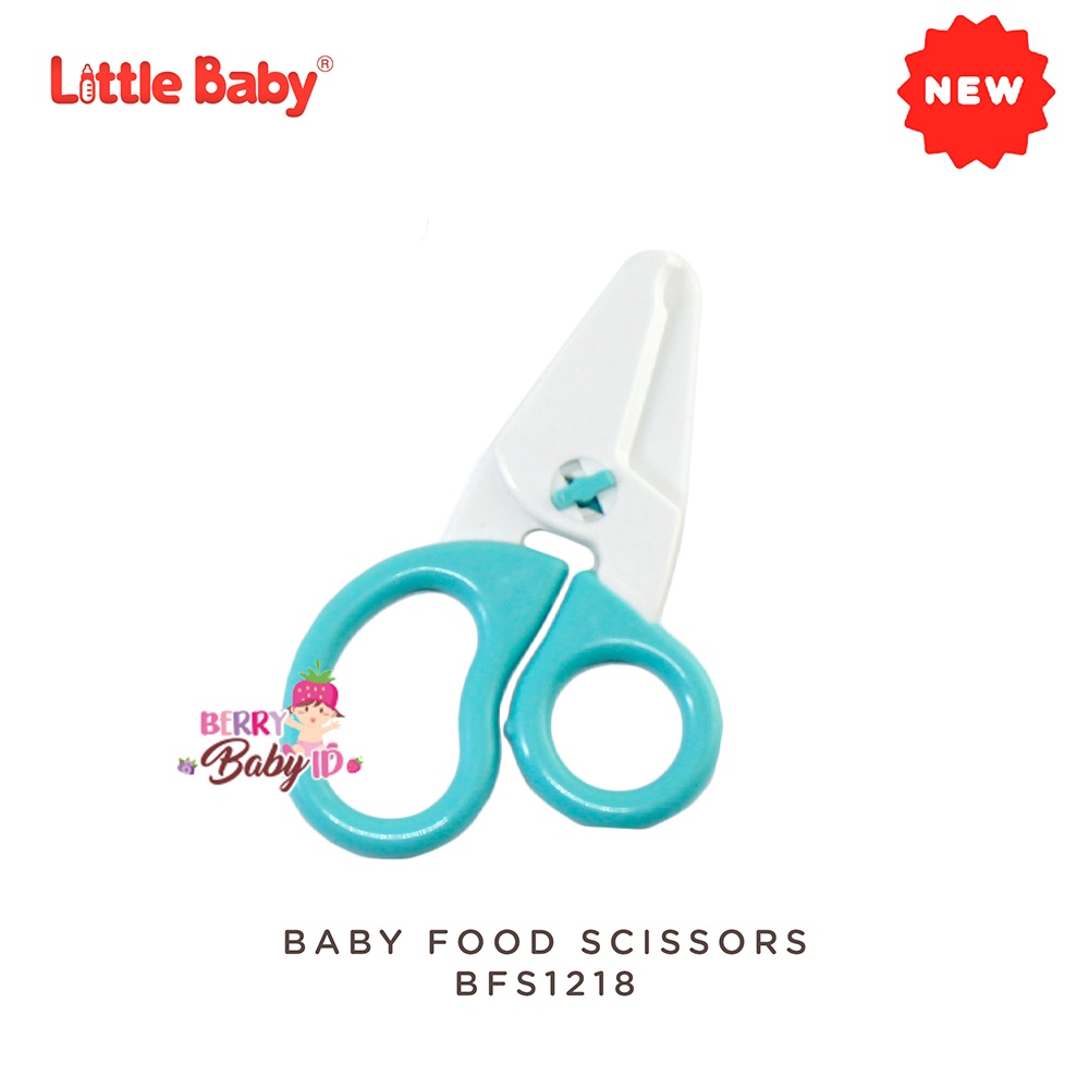 Little Baby Food Scissors Gunting Makanan Bayi Perlengkapan MPASI Berry Mart