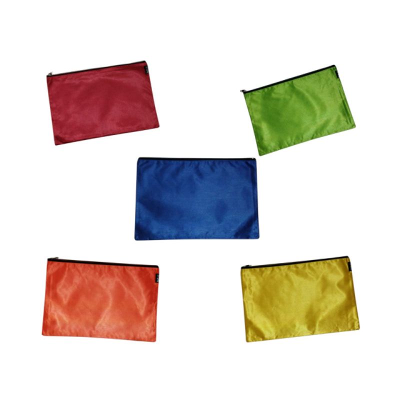 

Map Buku Polos - Tempat Buku - Map Zipper - Zipper Bag Sleting