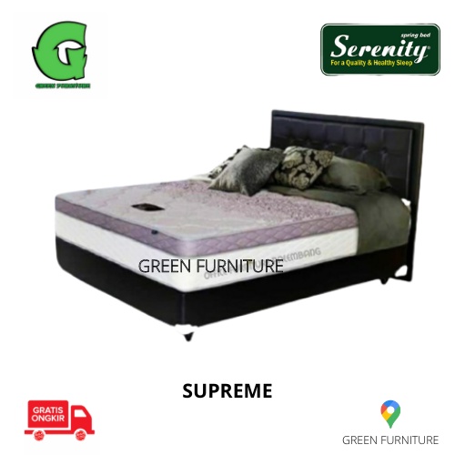 springbed elite serenity supreme matras kasur spring bed (full set)