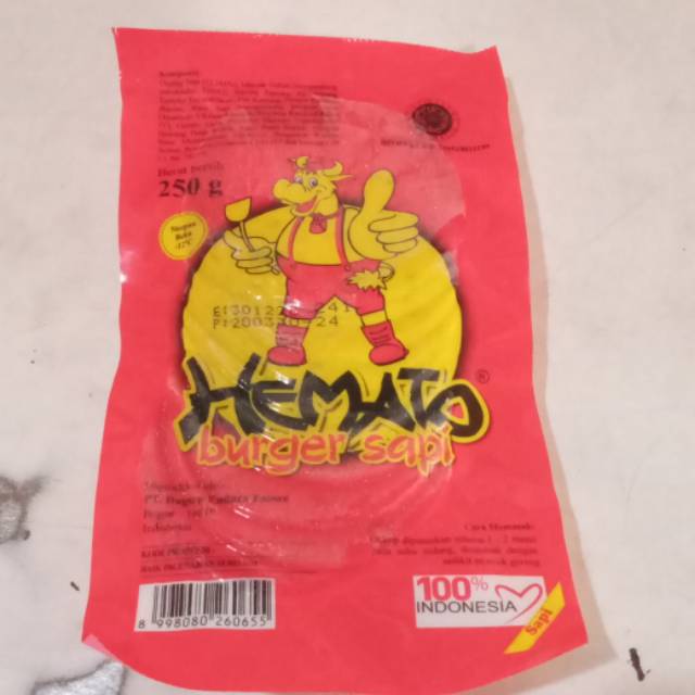 

Burger sapi isi 10pcs