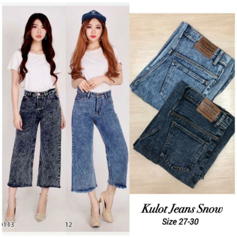 KULOT RAWIS SNOW BLUE//BLACK JUMBO//kulot rawis snow black//blue jumbo//cod