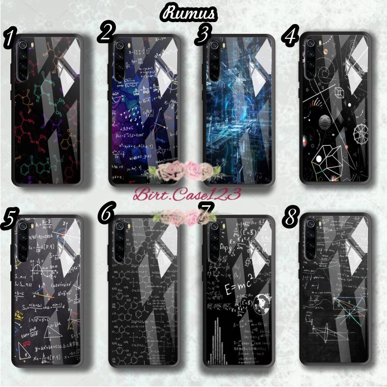 back case glass RUMUS Oppo A3s A1k A5 A9 2020 A7 F9 A5s A31 A52 A53 A92 A37 A57 A59 A71 A83 BC5332