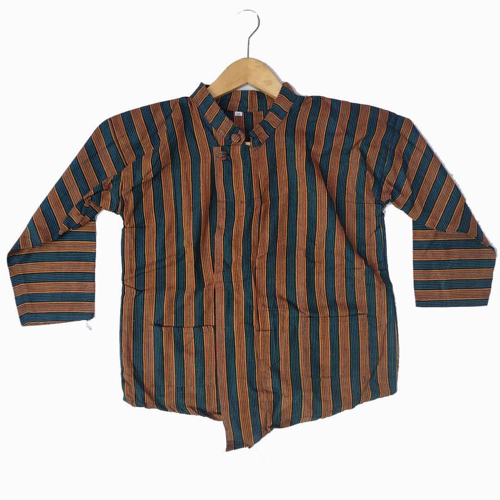 COD...!!! Baju Surjan Tenun Lurik - Tersedia Ukuran Dari Anak Sampai Dewasa #Adat #Jawa #Tradisional