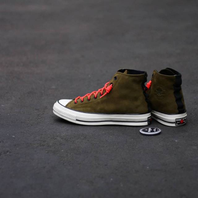 converse nubuck leather