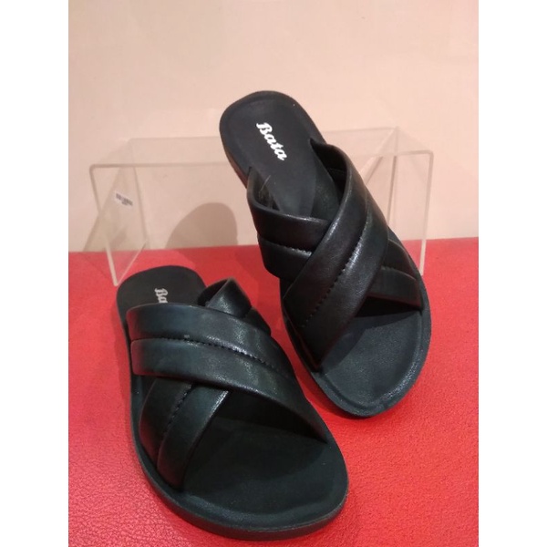 Bata Sandal Selop Wanita Black Size 36-41