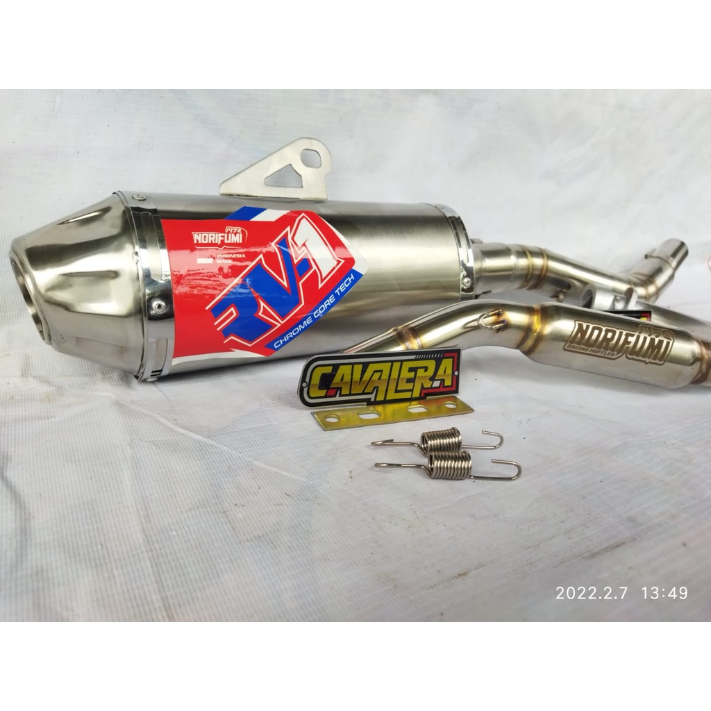 Knalpot Racing Norifumi Roket Rocket 4 NF RV1 BORE UP N4 Crf Klx Dtracker Wr155 Viar DLL