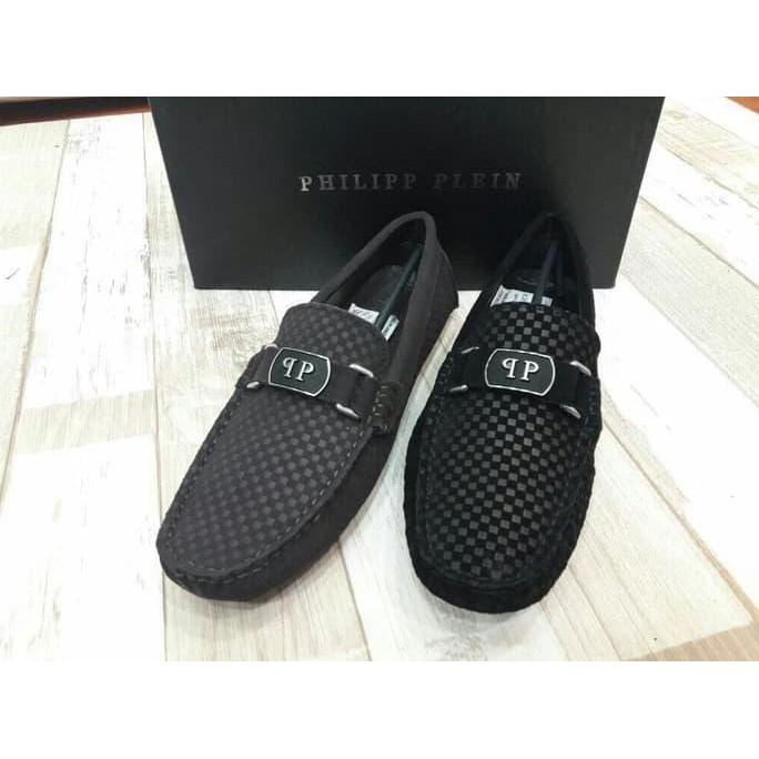 Produk Bagus SEPATU PHILIPP PLEIN TYPE1 LOAFERS BLACK MIRROR QUALITY HARGA RAMAH