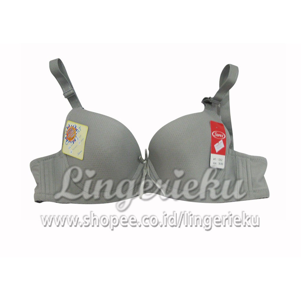 Sorex 3262 BH Bra Wanita Extra Comfort Berkawat Kait 3 Busa Tipis Cup Besar