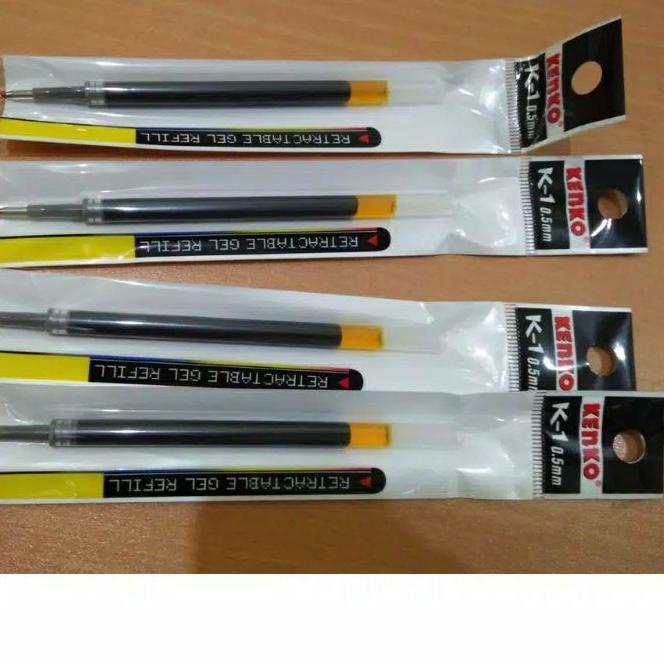 

BAYAR DITEMPAT✔️REFILL K-1 ISI K-1 KENKO K-1 Refill retractable gel 1 BOX / 24 Pcs|SQ6