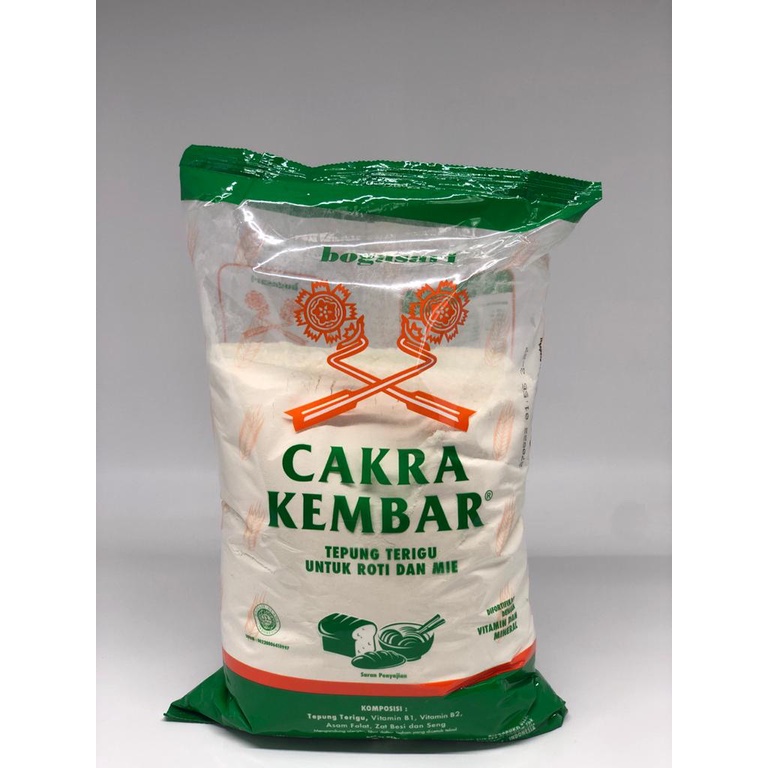 

Tepung Cakra Kembar Ekonomis 1kg