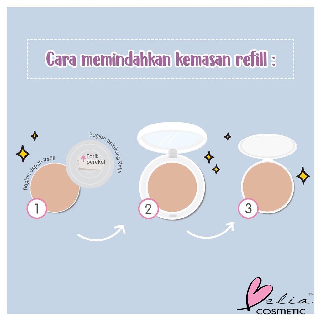 ❤ BELIA ❤ PIGEON TEENS Compact Powder UV Protection | Two Way Cake | Remaja 14g (✔️BPOM)