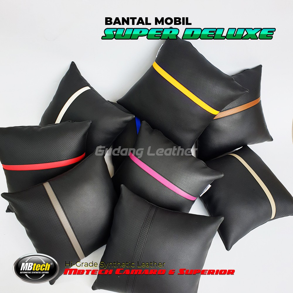 Bantal Mobil Set Komplit Sepasang - SUPER DELUXE