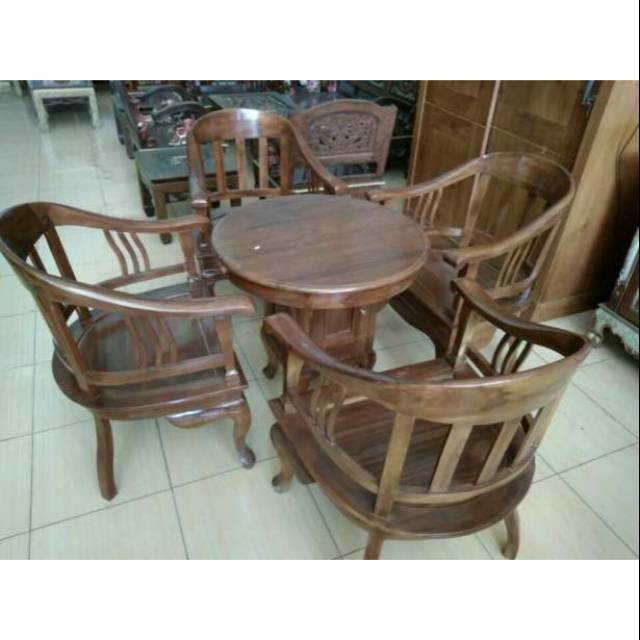 Kursi Teras Betawi Lenong 4 Kursi