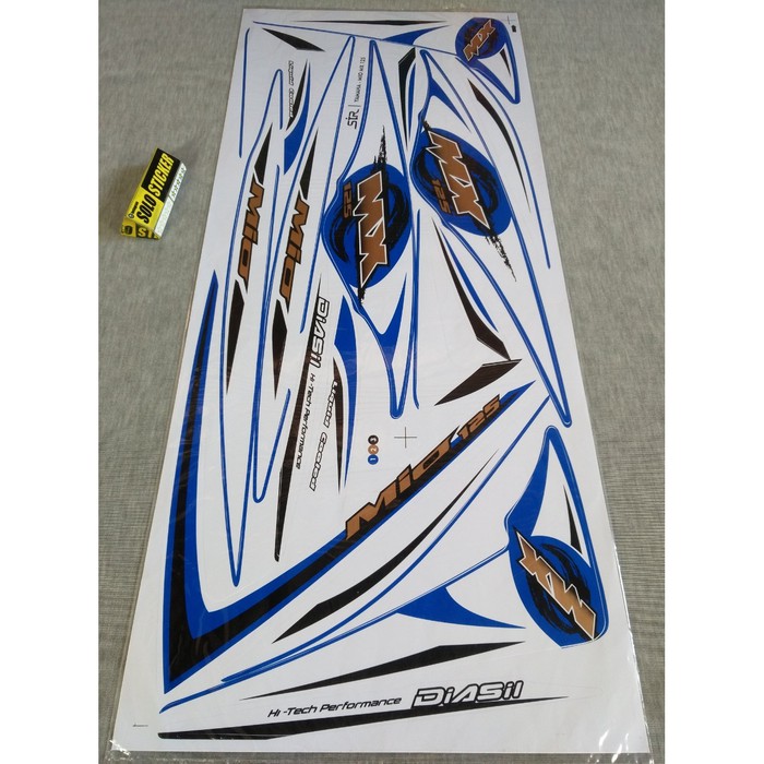 Striping Sticker Lis Variasi Yamaha Xeon RC 125i MX -3 f1412