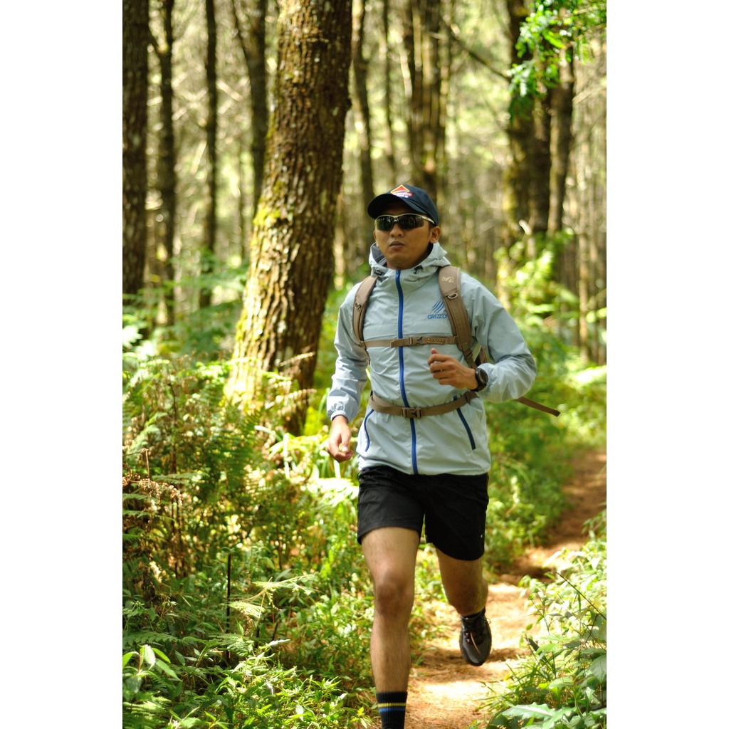 JAKET ULTRALIGHT GRIZZLY OUTDOOR ALICEBLUE