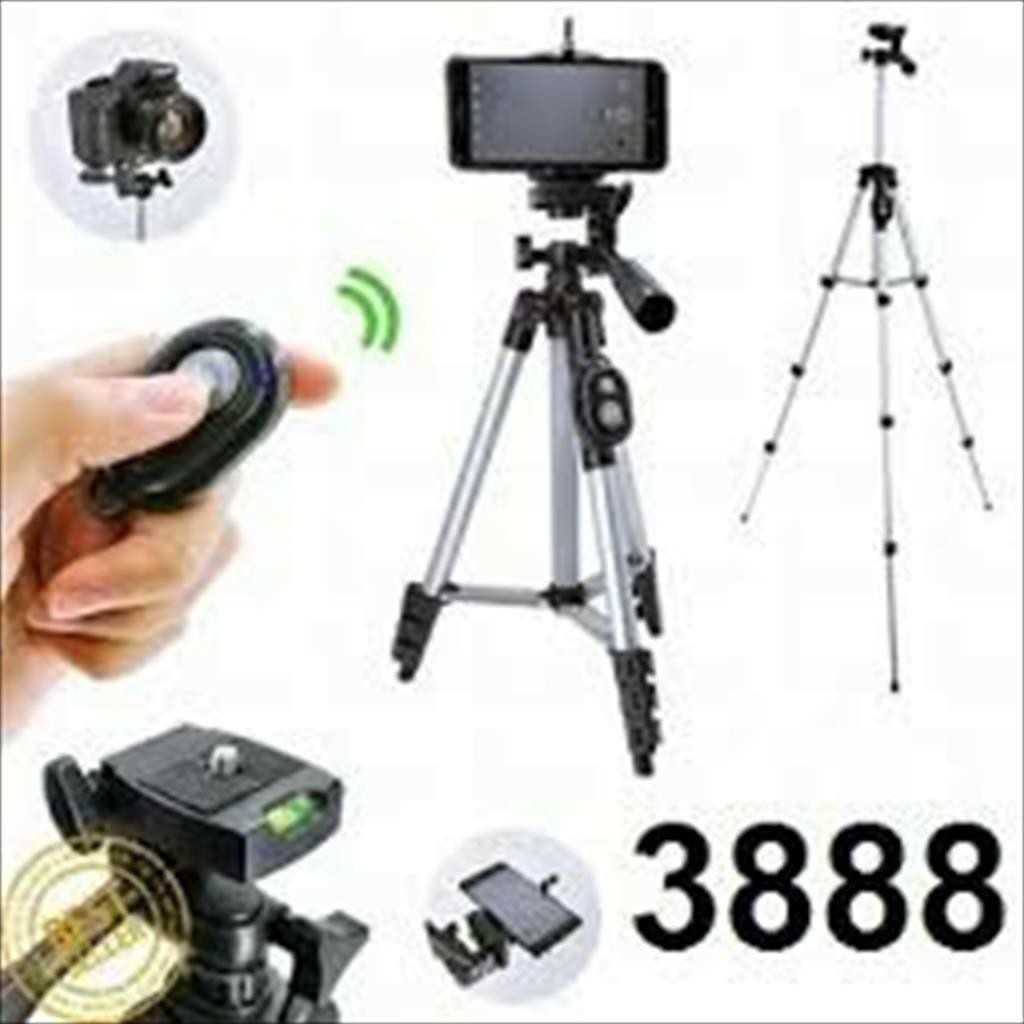 Tripod Bluetooth Universal HP Kamera DSLR SLR free Sarung &amp; Remote