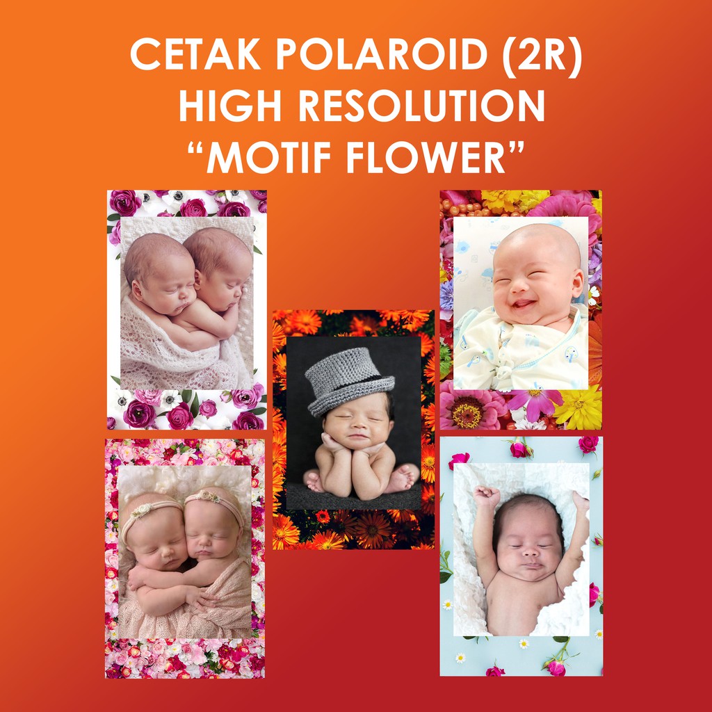 

CETAK FOTO POLAROID MOTIF BUNGA (HASIL TAJAM, KERTAS TEBAL & LAMINASI 2 SISI) 2R