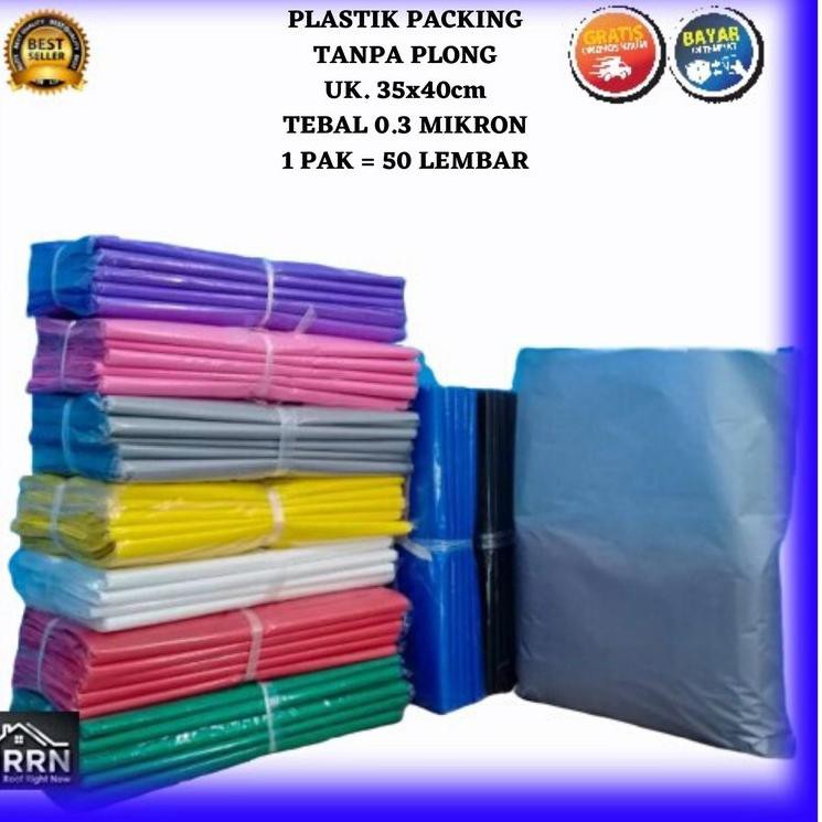 

Ready Stock 8PZPJ PLASTIK PACKING UK. 35x40 tebal 0,3 mikron isi 50/plastik packing olshop/plastik p