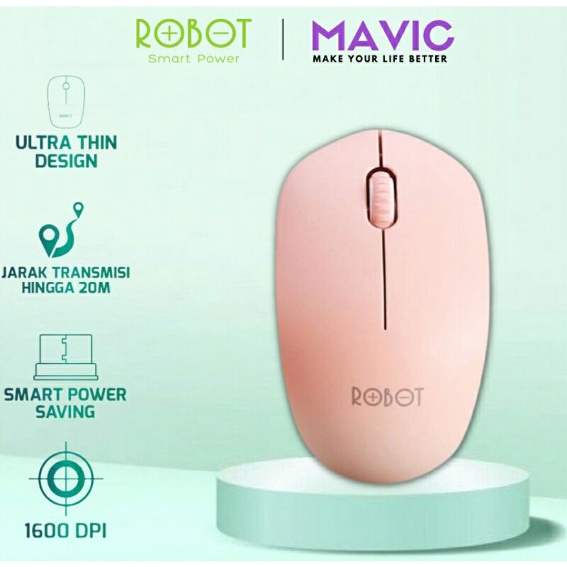 MOUSE WIRELESS ROBOT