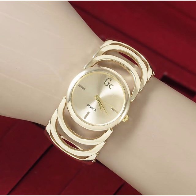 GC Jam Tangan Wanita | Jam Tangan Wanita / Cewek Murah Gc Sisik Rantai Full Gold B_SWH