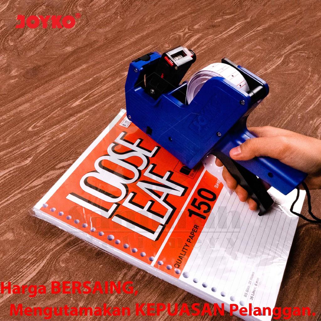 

Kertas Label Rol 2 Baris LB-P2LN Joyko / Price Label LB 2LN / Isi 2 Line untuk MX-6600A MX-6600N