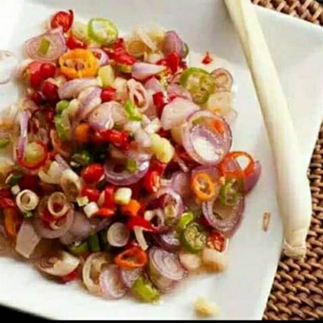 Bumbu Sambal Matah | Praktis Tinggal Tuang Dengan Cabai Potong | 210 Gram