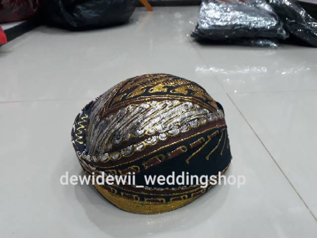 Blangkon Pengantin (Prodo lis / Prodo full Gold / Prodo full Silver), Warna Lengkap