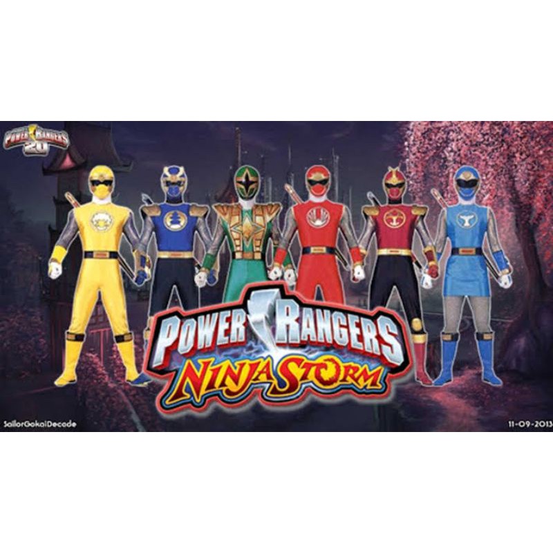 DVD POWER RANGERS NINJA STROM