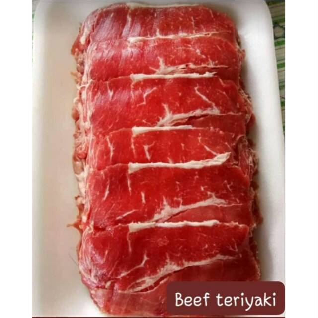 

Daging slice teriyaki 500 gr