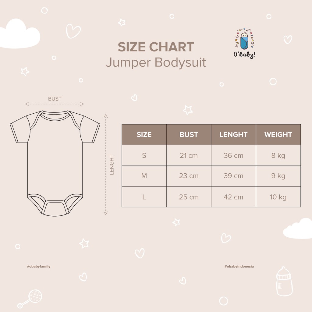 Obaby Jumper Bodysuit (0-12bulan) - Alphabet