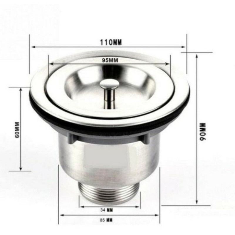 Afur sink stainless / afur sink