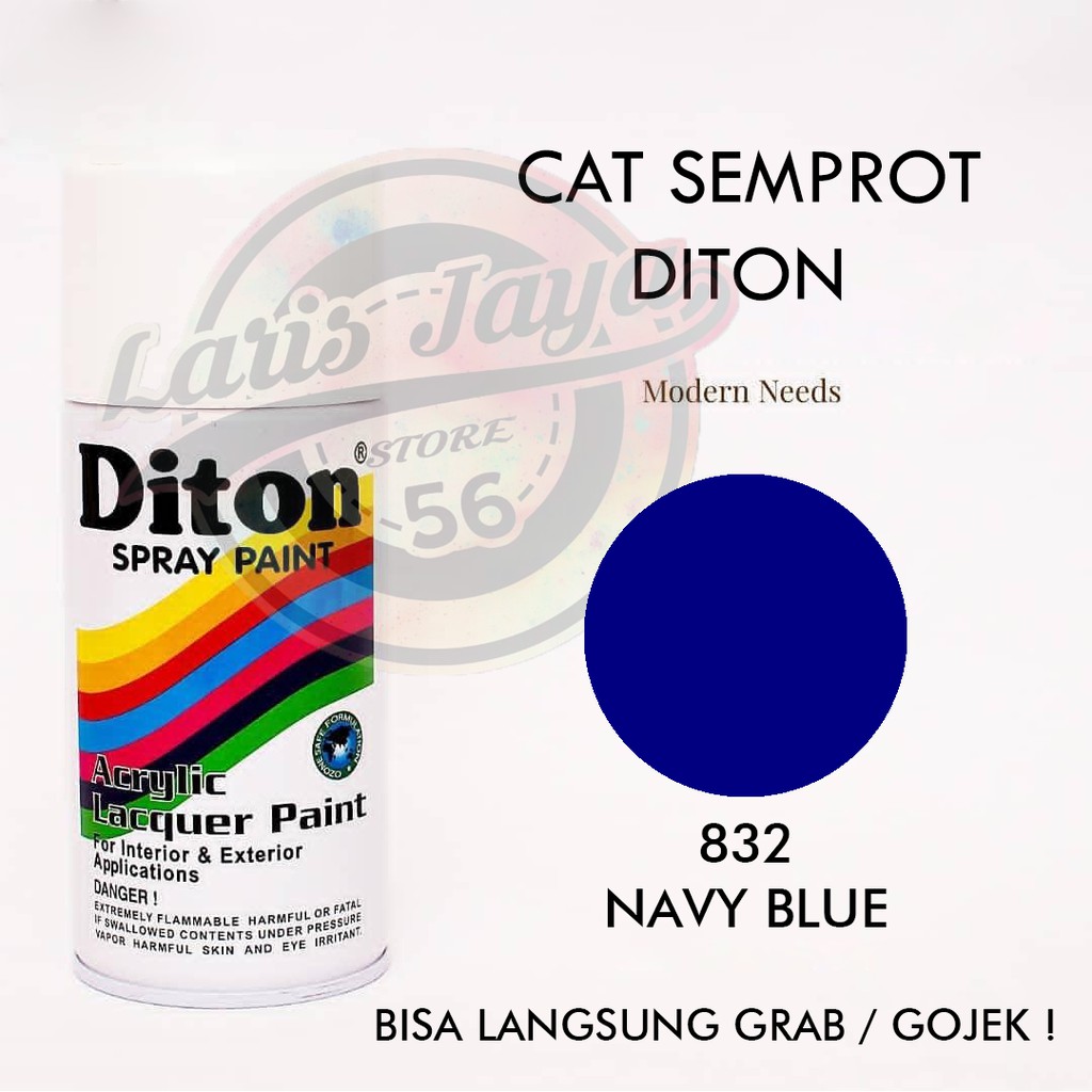 Pilok Diton BIRU NAVY 832 Navy Blue Cat Semprot 300cc - BESAR MURAH