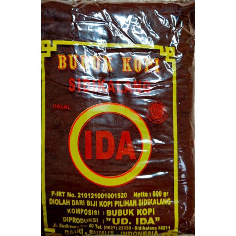 Kopi Ida Sidikalang @500gr