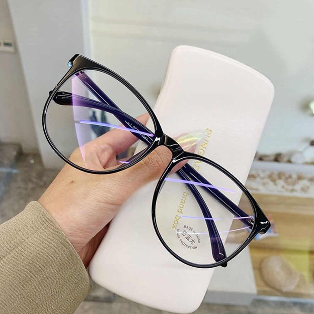 【COD Tangding】Anti Blue Light Blocking Glasses Women Oversized Eyeglasses Blue Light Computer Glasses Unsex Safety Eyewear Spectacle