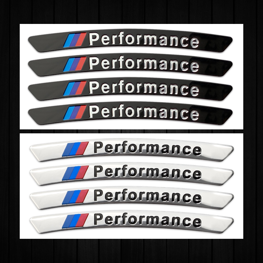 4pcs Stiker Velg Mobil Bmw X5 E70 X6 E71 E72 G20 G15 G32 G11 G02