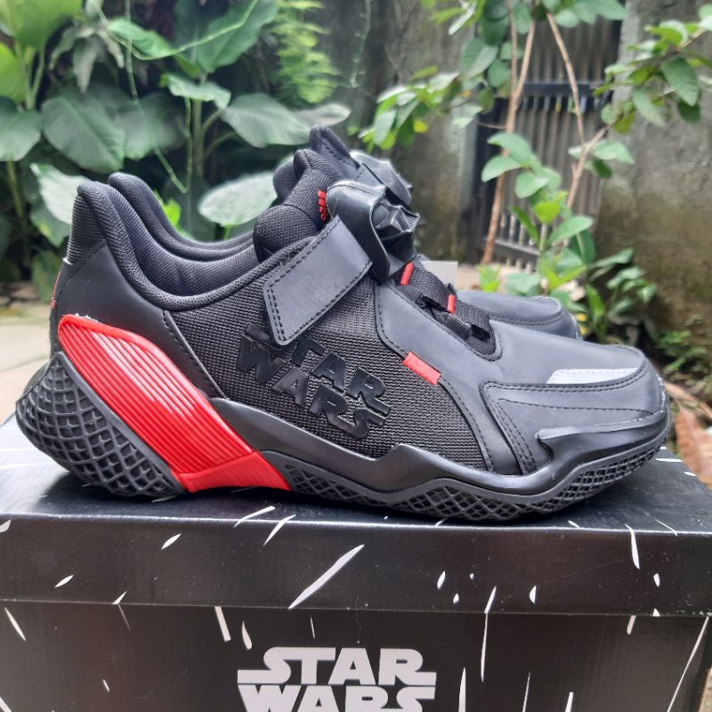 Sepatu Anak 4uture RNR StarWars Adidas Original Black & Red