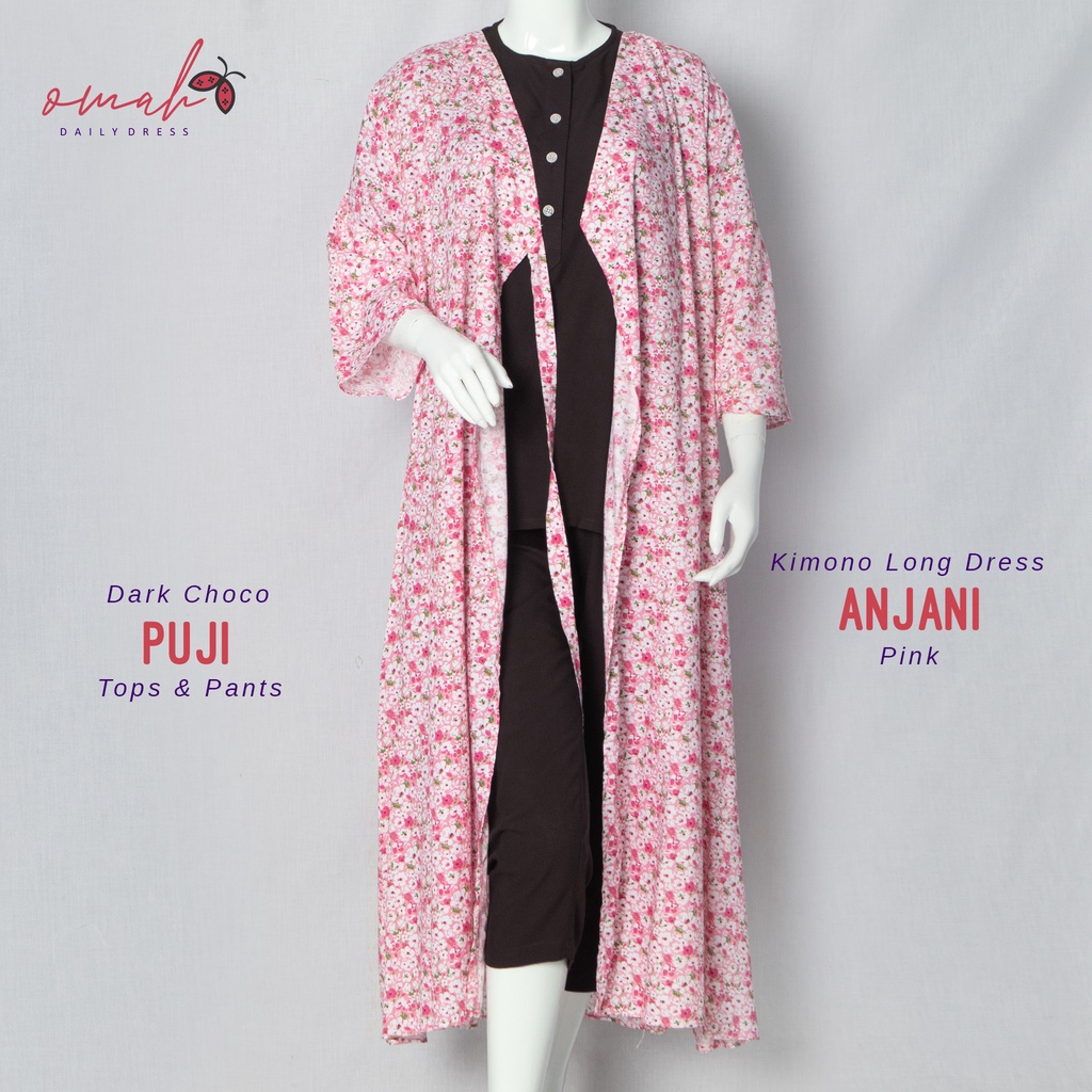 Kimono Long Dress Anjani