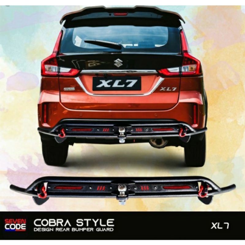 Rear Bumper Guard SEVENCODE Suzuki XL7 XL 7 Towing Belakang Cobra