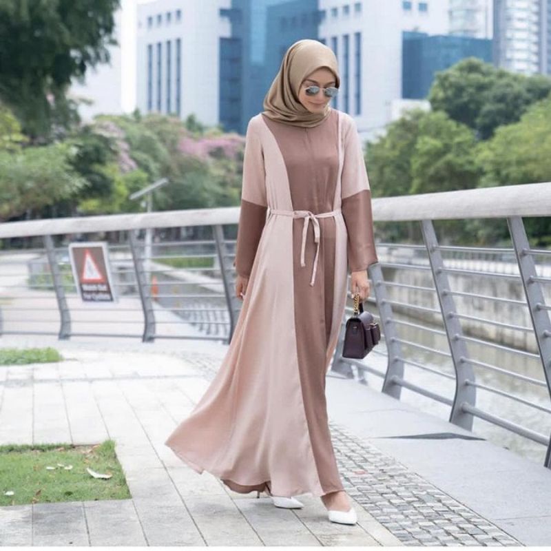 Metta dress fashion muslim remaja