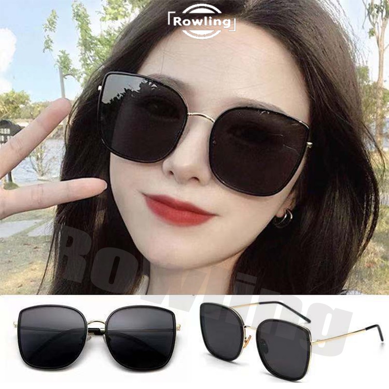 Rowling(Ka-63) Sunglasses Round Kacamata Hitam Titanium Women Sunglasses New Import Kacamata Fashion