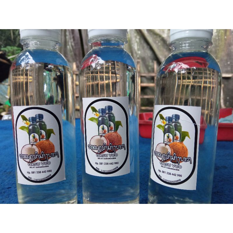 

Minyak Kelapa Murni (VCO). 250 ml, Tanpa Pengawet dan Pemasakan