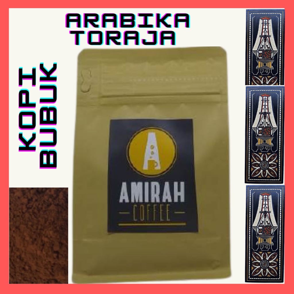 

Kopi Arabika Toraja Bubuk 100 Gram Kopi Bubuk Arabika Toraja