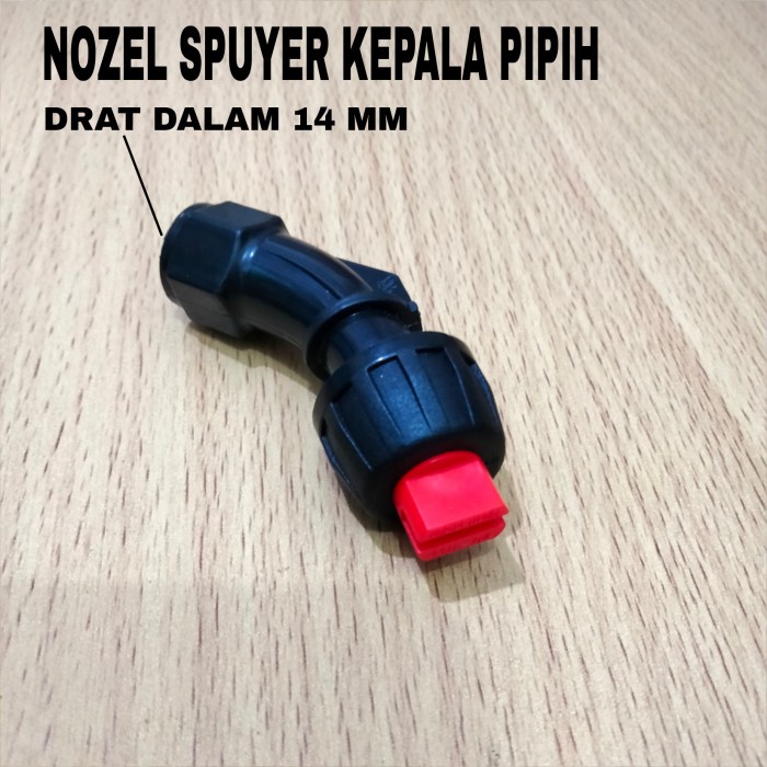 Nozzel Sprayer Elektrik Kepala Pipih / Spuyer