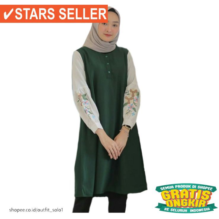 ⭐⭐⭐⭐⭐ BUAT ANAK KULIAH REMAJA SEKOLAH KECIL SMK SMP SD / Martha Tunik | Baju Atasan Muslimah |