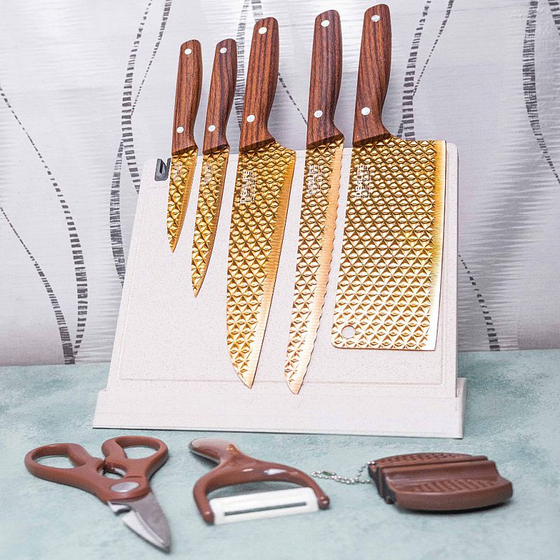 Professional Knife Set Perlengkapan Pisau Dapur IL163a IDEALIFE