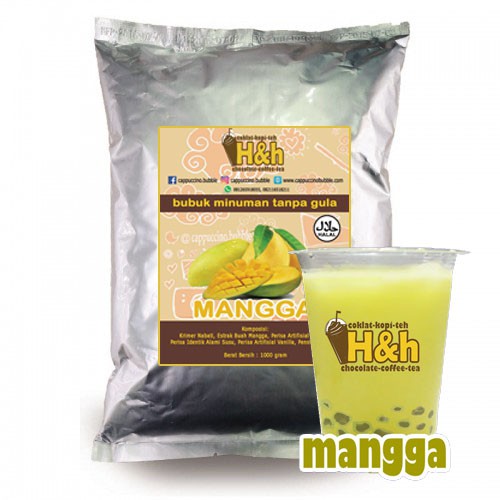 

Bubuk Minuman Tanpa Gula - Milky Mangga